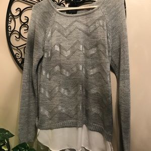 WOMENS LAYERED STYLE SWEATER